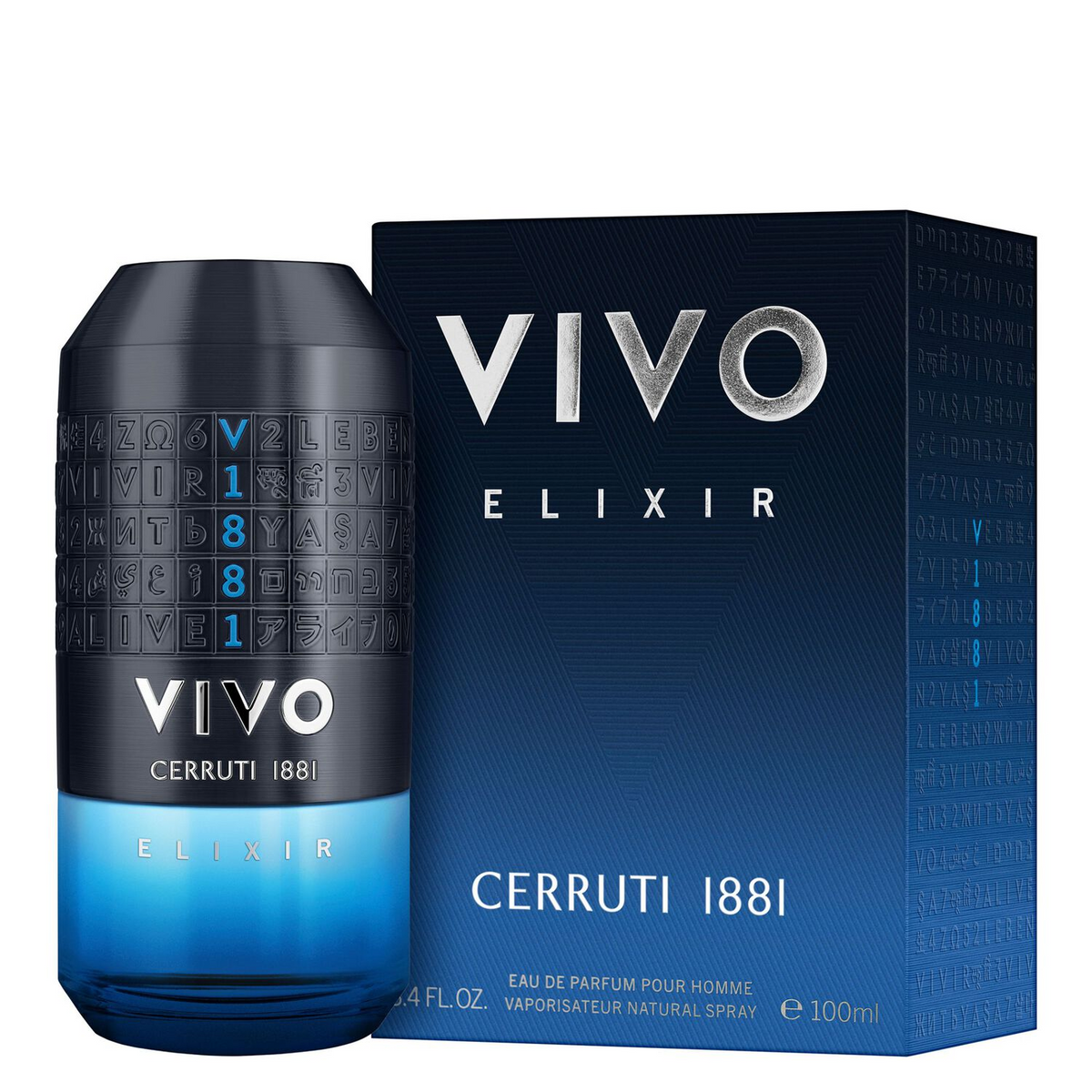 Cerruti 1881 Vivo Elixir Eau de Parfum for Men – 100ml