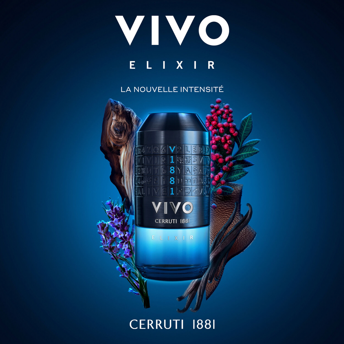 Cerruti 1881 Vivo Elixir Eau de Parfum for Men – 100ml
